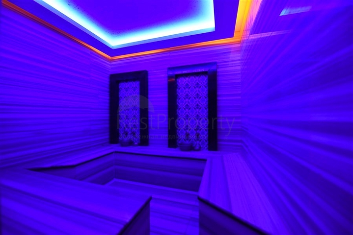 Luxury villa with a 5+1 open plan in Alanya