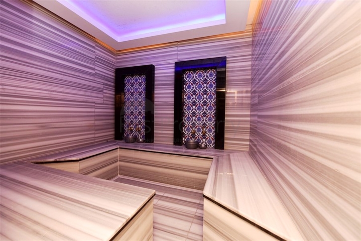 Luxury villa with a 5+1 open plan in Alanya