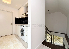 Luxury villa with a 5+1 open plan in Alanya