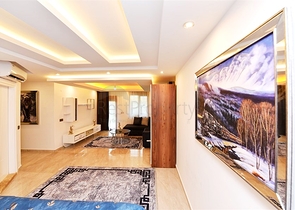 Luxury villa with a 5+1 open plan in Alanya