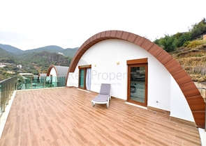 Luxury villa with a 5+1 open plan in Alanya