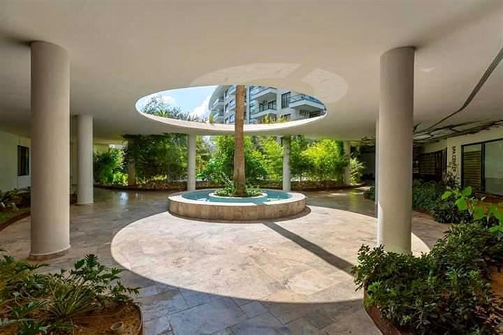 Spacious one-bedroom apartment in a residential complex with developed infrastructure in Kestel