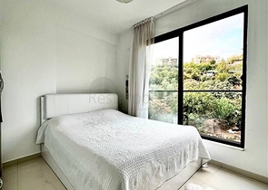 Spacious one-bedroom apartment in a residential complex with developed infrastructure in Kestel