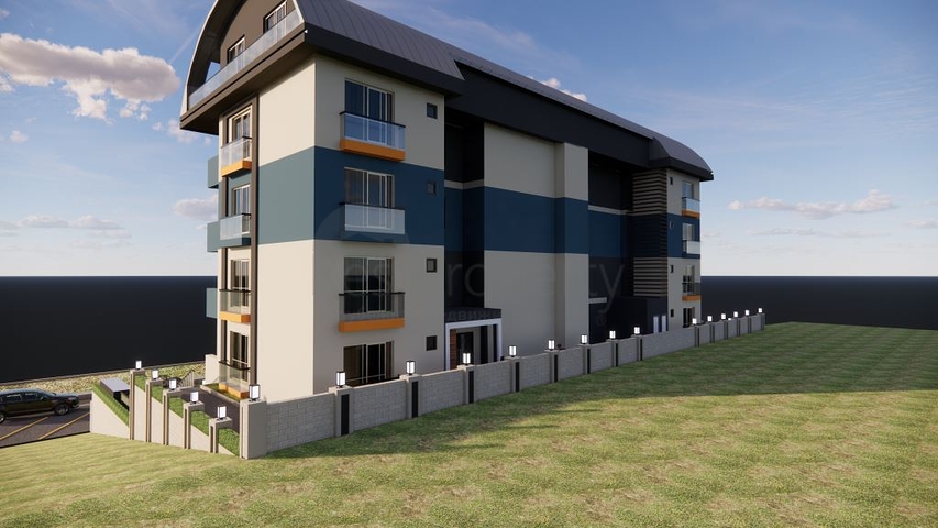 1+1 apartment in one of the new complexes of Mahmutlar district