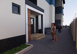 1+1 apartment in one of the new complexes of Mahmutlar district