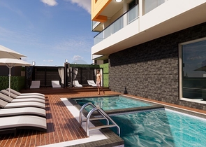 1+1 apartment in one of the new complexes of Mahmutlar district