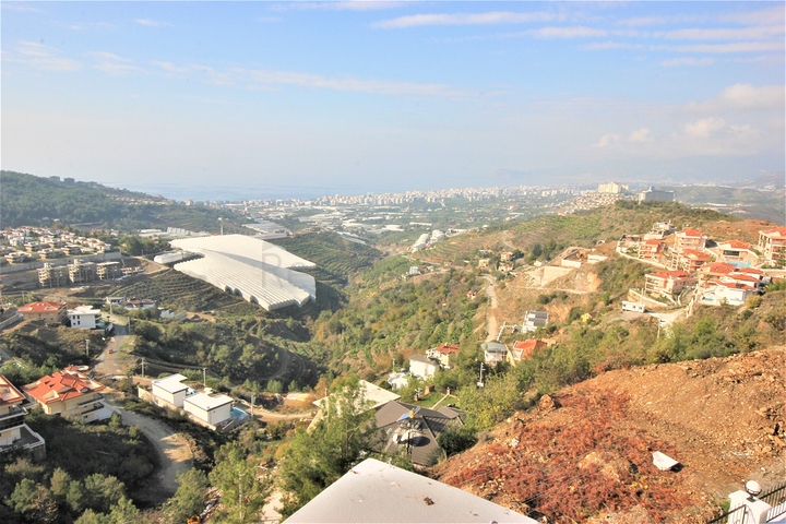 Cozy villa with panoramic views in Kargicak area