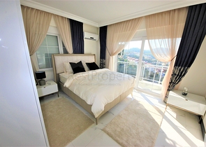 Cozy villa with panoramic views in Kargicak area