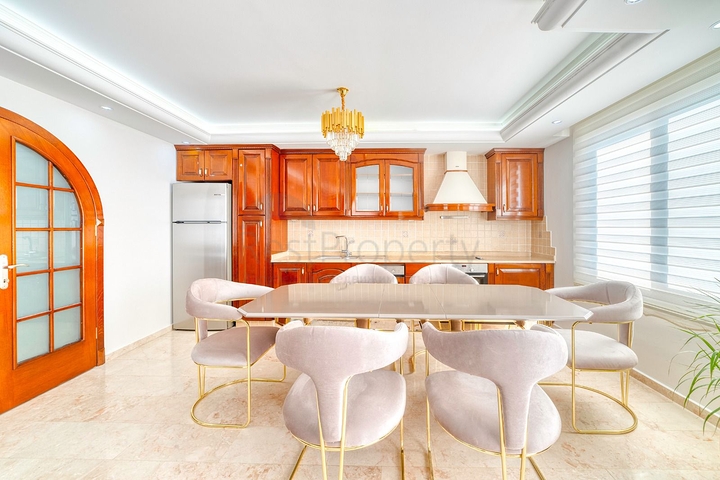 2+1 apartment with panoramic sea view