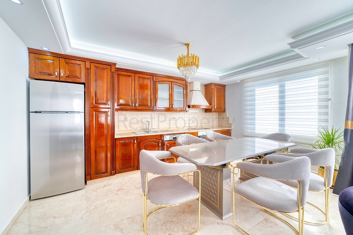 2+1 apartment with panoramic sea view