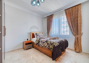 2+1 apartment with panoramic sea view