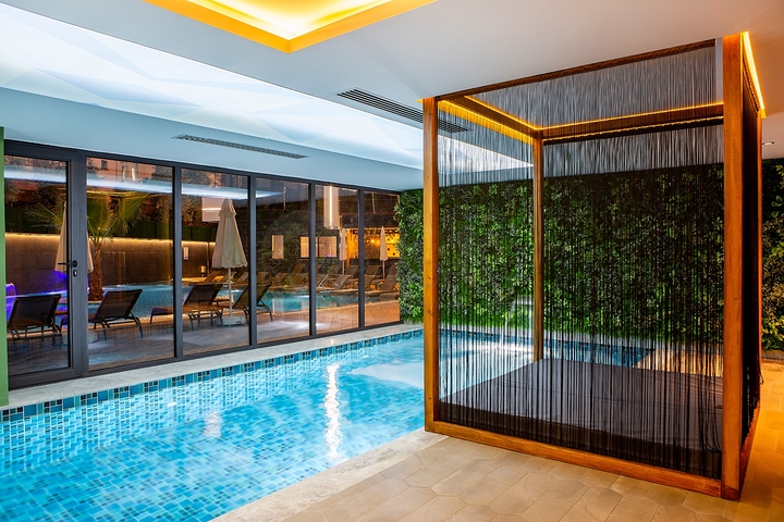 1+1 apartment in an elite complex on Cleopatra beach from the owner