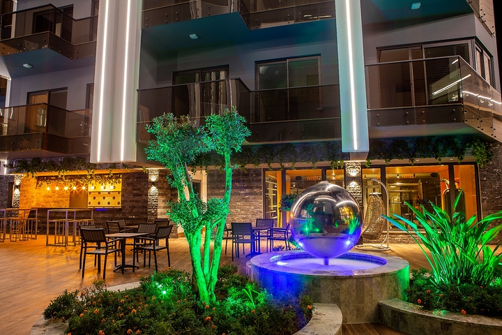 1+1 apartment in an elite complex on Cleopatra beach from the owner