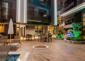 1+1 apartment in an elite complex on Cleopatra beach from the owner