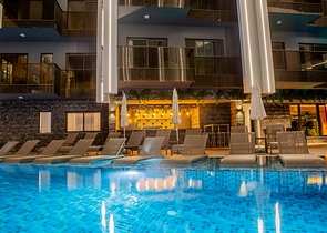 1+1 apartment in an elite complex on Cleopatra beach from the owner