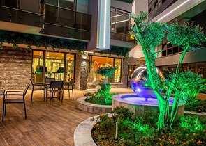 1+1 apartment in an elite complex on Cleopatra beach from the owner