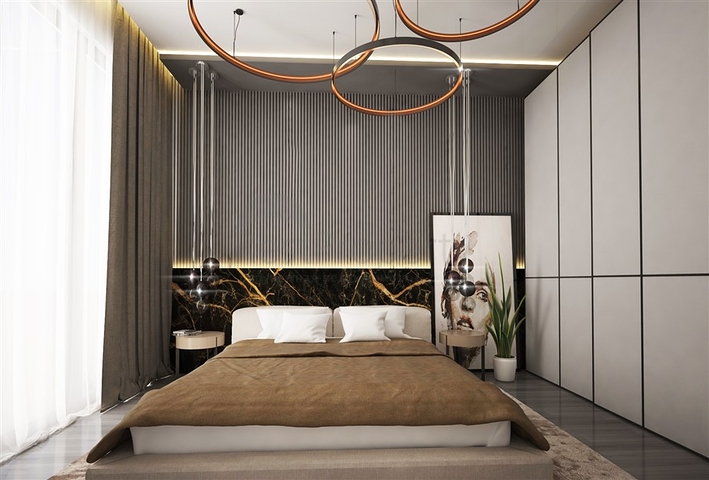 A project under construction in the popular Mahmutlar area