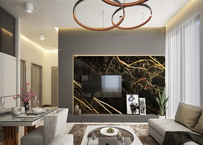 A project under construction in the popular Mahmutlar area