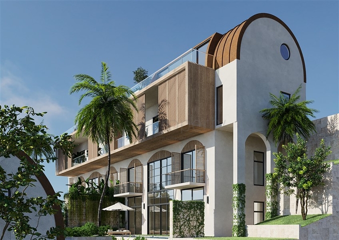 A premium segment project with panoramic views of the sea and the Alanya Peninsula