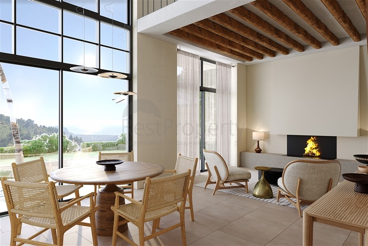 A premium segment project with panoramic views of the sea and the Alanya Peninsula