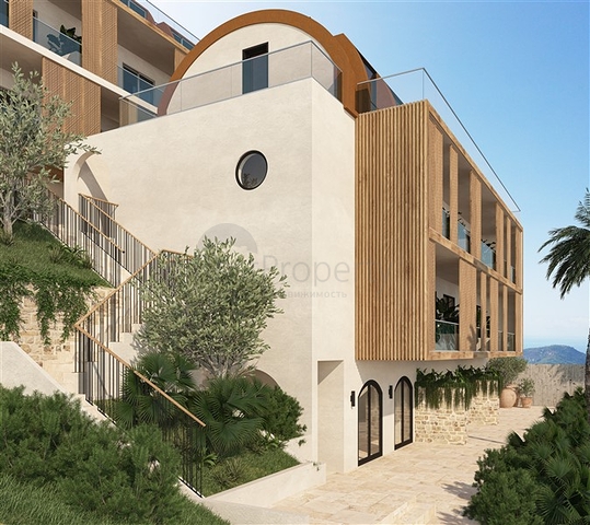 A premium segment project with panoramic views of the sea and the Alanya Peninsula