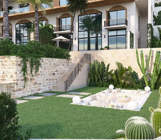 A premium segment project with panoramic views of the sea and the Alanya Peninsula