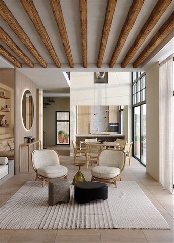 A premium segment project with panoramic views of the sea and the Alanya Peninsula