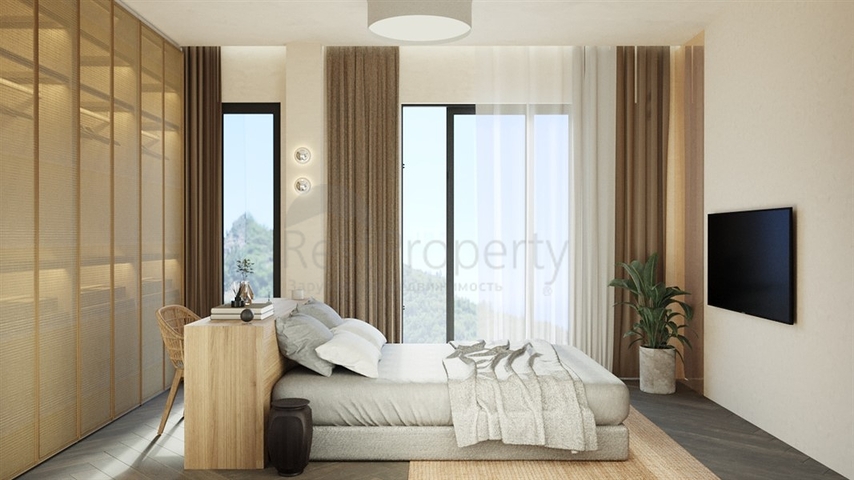 A premium segment project with panoramic views of the sea and the Alanya Peninsula