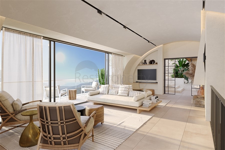 A premium segment project with panoramic views of the sea and the Alanya Peninsula