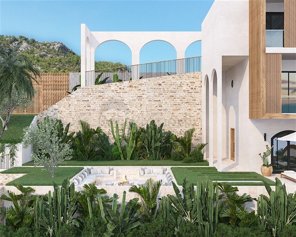 A premium segment project with panoramic views of the sea and the Alanya Peninsula