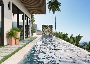 A premium segment project with panoramic views of the sea and the Alanya Peninsula