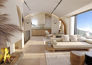 A premium segment project with panoramic views of the sea and the Alanya Peninsula