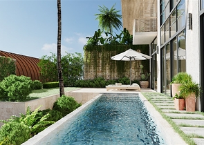 A premium segment project with panoramic views of the sea and the Alanya Peninsula