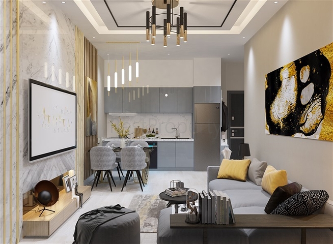 One-bedroom apartment in a new complex