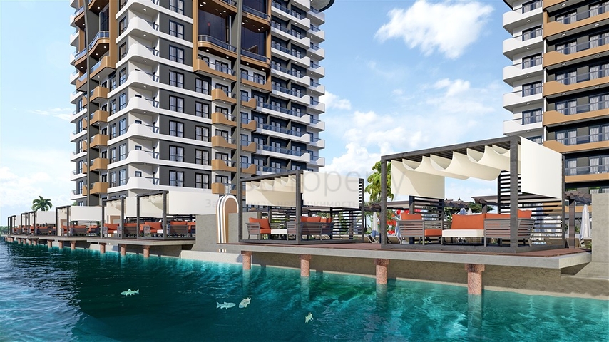 One-bedroom apartment in a new complex