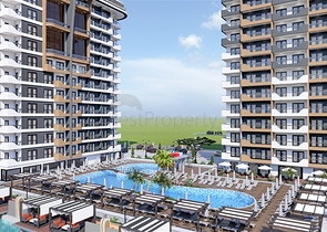 One-bedroom apartment in a new complex