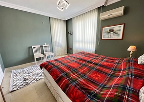 Two-bedroom furnished apartment in the Oba area