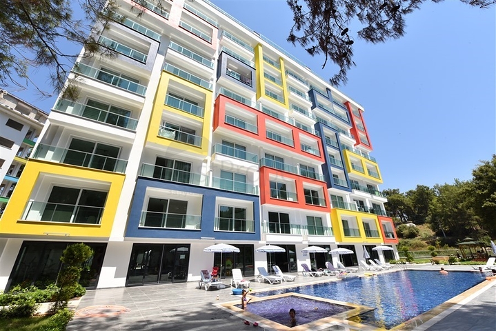 Furnished Studio Apartment in Avsallar with Spa & Pool Facilities, 1 km from the Sea