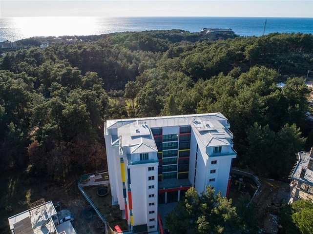 Furnished Studio Apartment in Avsallar with Spa & Pool Facilities, 1 km from the Sea