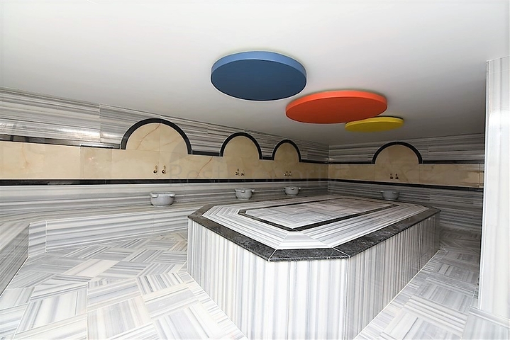 Furnished Studio Apartment in Avsallar with Spa & Pool Facilities, 1 km from the Sea