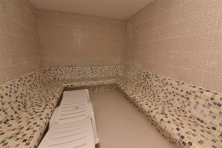 Furnished Studio Apartment in Avsallar with Spa & Pool Facilities, 1 km from the Sea