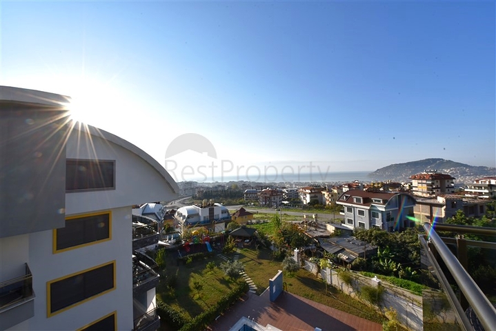 Penthouse with panoramic views of the Mediterranean Sea