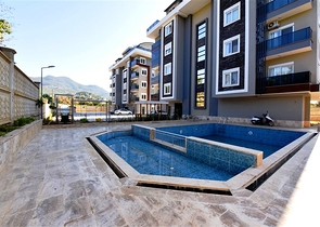 Apartments in a new complex in the Oba area