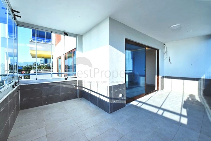 3+1 Penthouse with Mediterranean Sea view in Mahmutlar