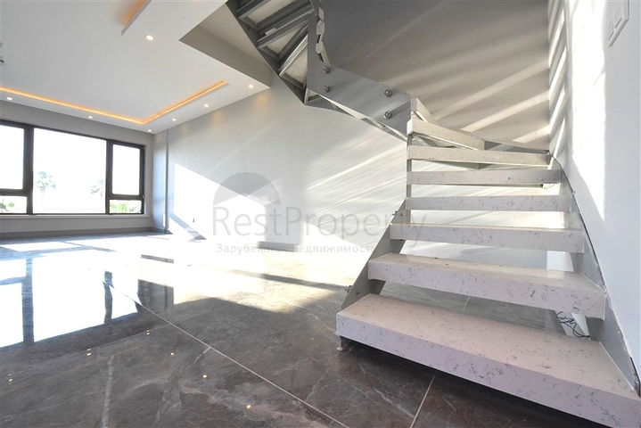 3+1 Penthouse with Mediterranean Sea view in Mahmutlar