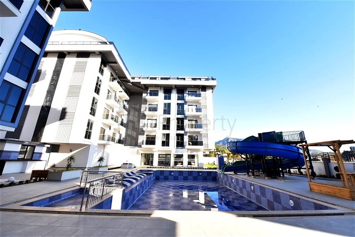 Cozy 1+1 apartment in a complex with diverse infrastructure in the Oba area