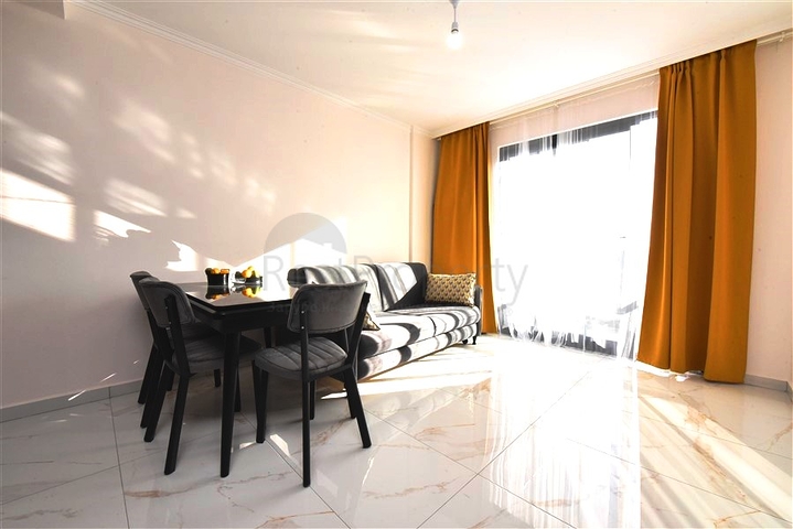 Cozy 1+1 apartment in a complex with diverse infrastructure in the Oba area