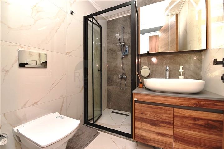 Cozy 1+1 apartment in a complex with diverse infrastructure in the Oba area