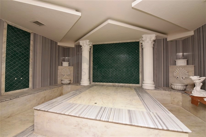 Cozy 1+1 apartment in a complex with diverse infrastructure in the Oba area