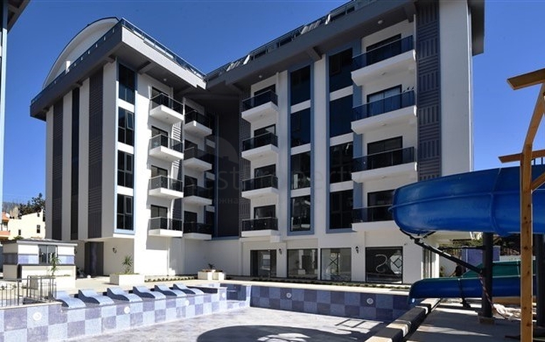 Cozy 1+1 apartment in a complex with diverse infrastructure in the Oba area